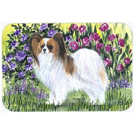 Carolines Treasures Carolines Treasures SS8153LCB Papillon Glass Cutting Board - Large; 15 H x 12 L in. SS8153LCB